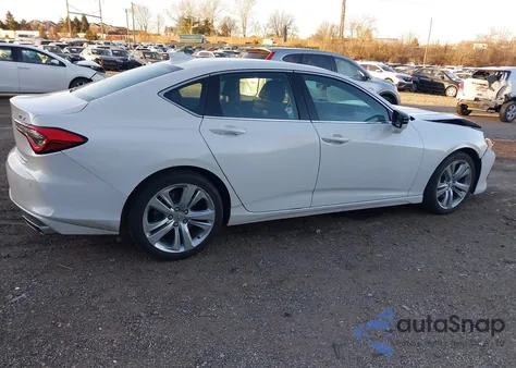 2021 Acura Tlx Technology Package from USA, damaged, VIN 19UUB5F49MA001927